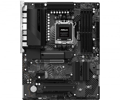 Asrock Motherboard X670E PG LIGHTNING AM5 4DDR5 HDMI/DP M.2 EATX image 2