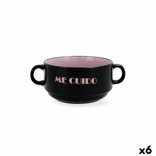 Soup Bowls Quid Peoni Vita Bicoloured (450 ml) (Pack 6x) image 2