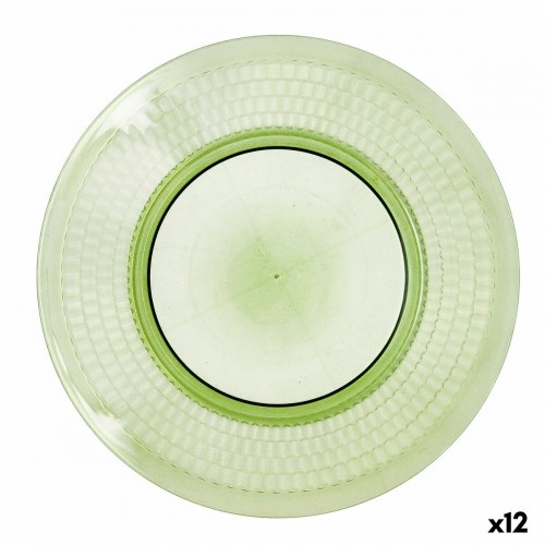 Плоская тарелка Quid Viba Зеленый Пластик (27 cm) (Pack 12x) image 2