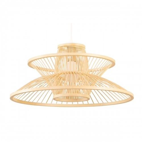 Ceiling Light DKD Home Decor 50 x 50 x 22 cm Light brown Bamboo 50 W image 2