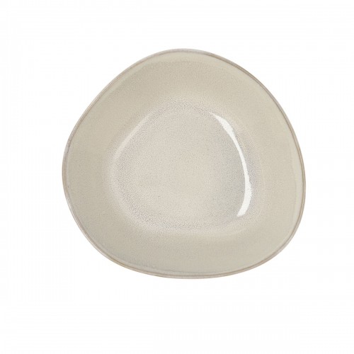 Salad Bowl Bidasoa Ikonic Ceramic White (20 x 19,5 x 8,5 cm) (Pack 3x) image 2