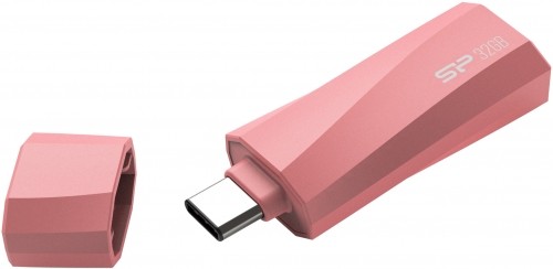 Silicon Power flash drive 32GB Mobile C07, pink image 2