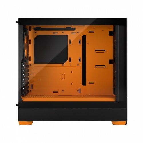 Fractal Design PC case Pop Air TG Clear Tint RGB orange core image 2