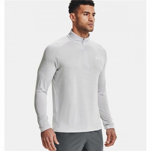 Vīriešu Krekls ar Garām Piedurknēm Under Armour Tech 2.0 1/2 Zip Balts image 2