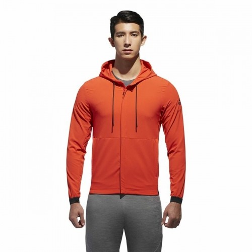 Men's Sports Jacket Adidas Dark Orange image 2