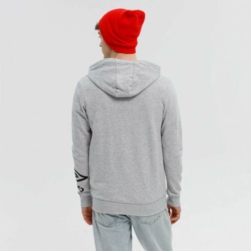 Vīriešu Sporta Krekls ar Kapuci FW TERRACE ZIP HOODIE Umbro 66063U 263 Pelēks image 2