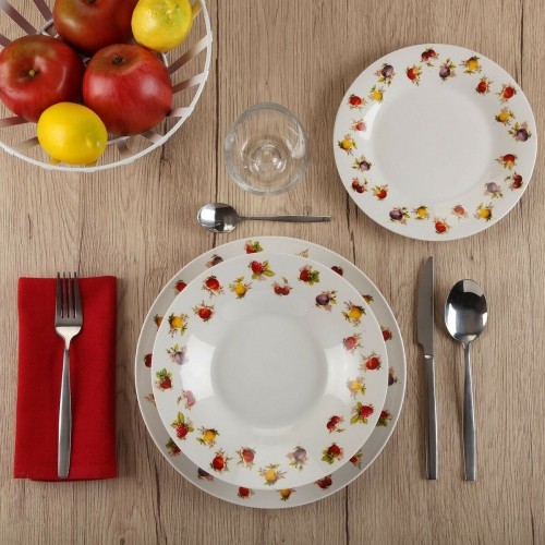 Tableware Versa Fruits Porcelain (18 Pieces) image 2