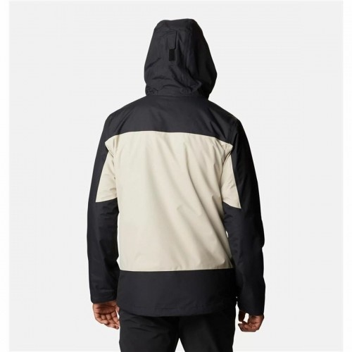 Adult-sized Jacket Columbia Electric Peak Black Beige 2-in-1 With hood image 2