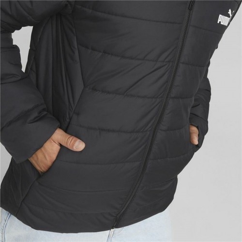 Men's Sports Jacket Puma Essentials Padded Black image 2