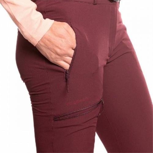Long Sports Trousers Trangoworld Dorset Brown Lady image 2