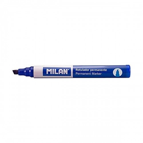Постоянный маркер Milan Синий PVC image 2