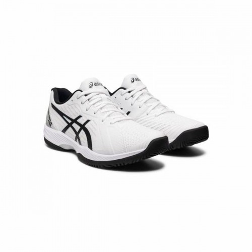 Adult's Padel Trainers Asics Solution Swift FF White Men image 2