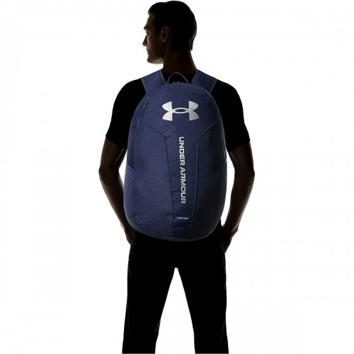 Gym Bag Under Armour Hustle Lite Navy Blue image 2