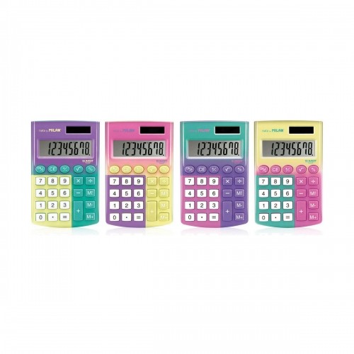 Calculator Milan pokcket Sunset PVC image 2