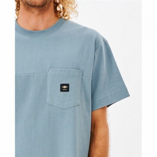 Футболка с коротким рукавом мужская Rip Curl Pocket Quality Surf  Синий image 2