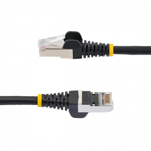 UTP Category 6 Rigid Network Cable Startech NLBK-1M-CAT6A-PATCH Black 1 m image 2