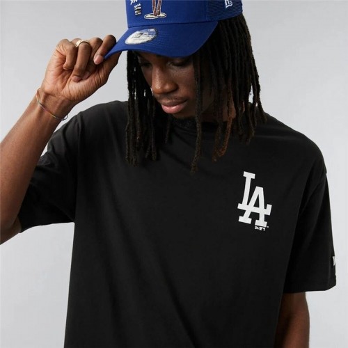 Vīriešu Krekls ar Īsām Piedurknēm New Era Los Angeles Dodgers MLB City Graphic Oversized Melns image 2