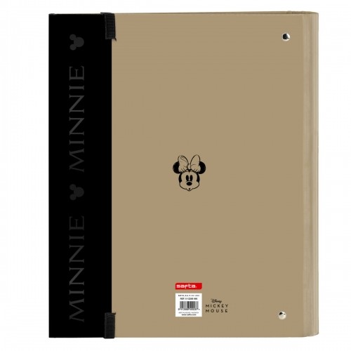 Ring binder Minnie Mouse Beige (27 x 32 x 3.5 cm) image 2