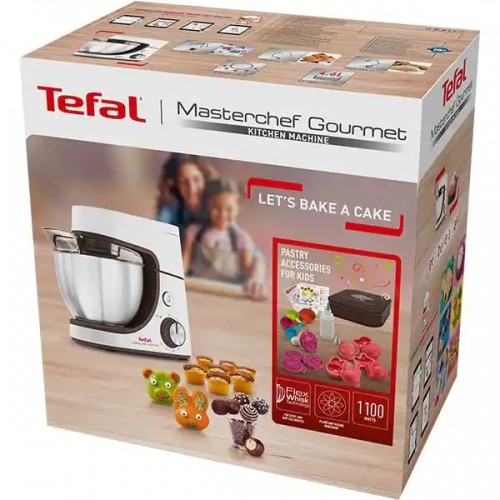 TEFAL virtuves kombains, balts - QB51K138 image 2