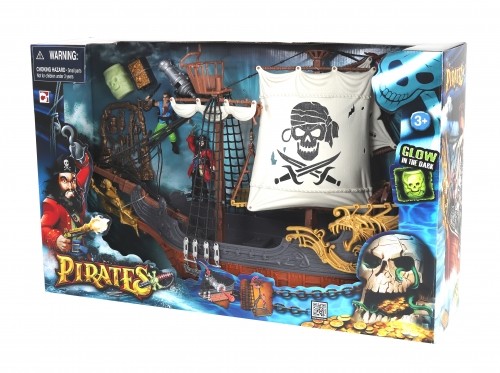 CHAP MEI rotaļlietu komplekts Pirates Deluxe Captain Ship, 505219 image 2