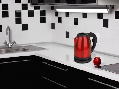 Omega kettle OEK802 1.8l 1500W, red image 2
