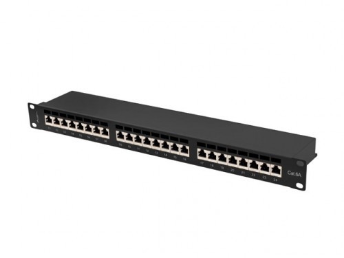 Lanberg Patch panel 24 port 1U KAT6A EK.CZ PPSA-1024- image 2