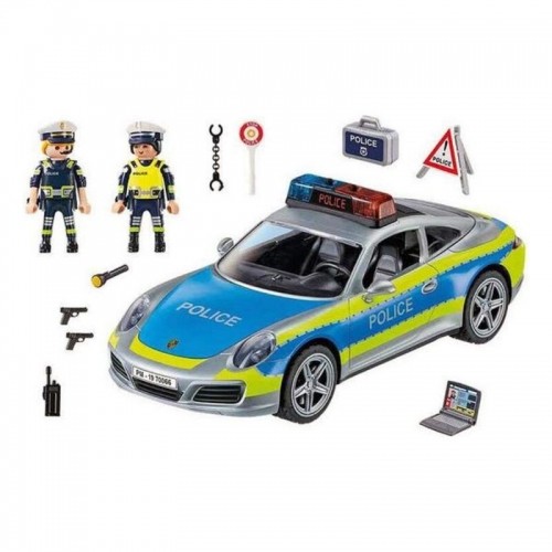 Playset Porsche 911 Carrera 4S Police Playmobil 70066 (36 pcs) image 2