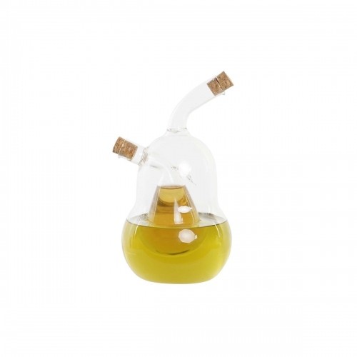 Oil and Vinegar Set DKD Home Decor Прозрачный Kорка Боросиликатное стекло (12 x 10 x 18,6 cm) (540 ml) image 2