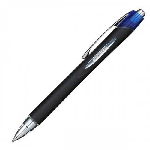 Liquid ink pen Uni-Ball Rollerball Jetstream SXN-210 Blue 1 mm (12 Pieces) image 2