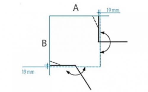 Brasta Glass Душевая кабина LORA 100x100 Прозрачный image 2