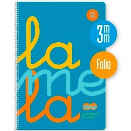 Notebook Lamela Fluorine Blue Din A4 5 Pieces 80 Sheets image 2