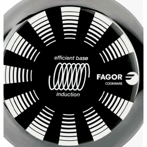 Pan FAGOR Indutherm Black Enamelled Steel (Ø 28 cm) image 2
