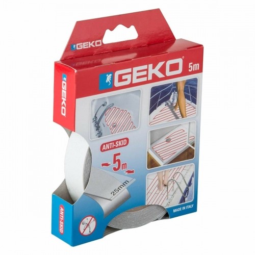 Adhesive Tape Geko Transparent (25 mm x 5 m) image 2