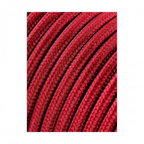 Cable EDM C08 2 x 0,75 mm Burgundy Textile 5 m image 2