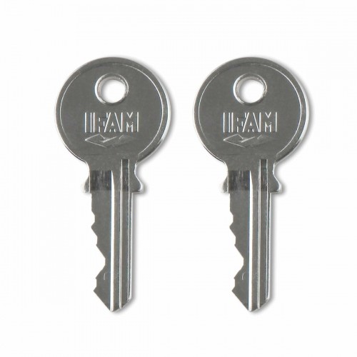 Замок с ключом IFAM INOX 30 Нержавеющая сталь обычный (3 cm) image 2