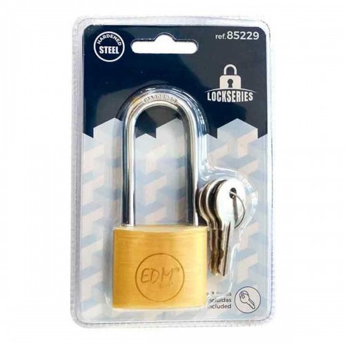 Key padlock EDM Brass image 2