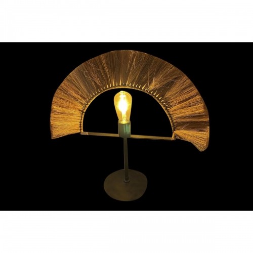 Desk lamp DKD Home Decor Natural Black Iron Jute (57 x 17 x 52 cm) image 2