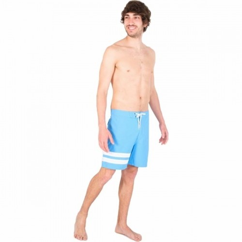 Men’s Bathing Costume Hurley Block Party 18" Sky blue image 2