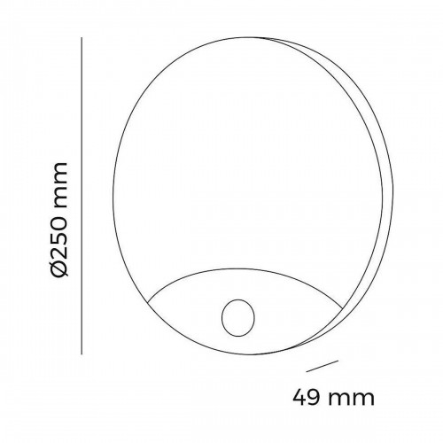 Светодиодный настенный светильник EDM 1850 Lm 15 W 1250 Lm (4000 K) image 2