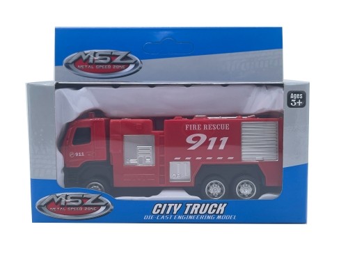 MSZ Miniatūrais modelis Volvo Fire Engine, izmērs 1:72 image 2