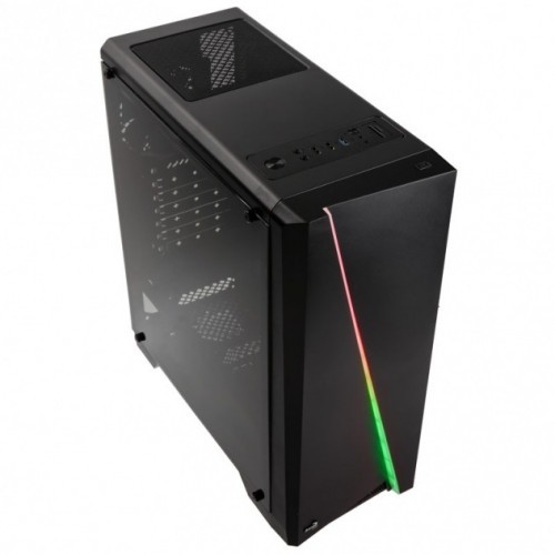 Aerocool Computer case PGS CYLON RGB ADVANCE BLACK/USB3/ATX image 2