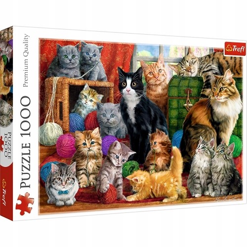 Trefl Puzzles TREFL Пазл Котята, 1000 шт. image 2