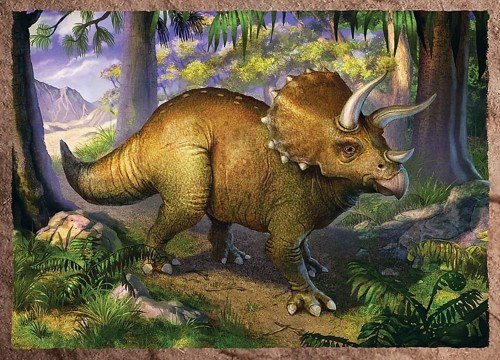 Trefl Puzzles TREFL Pužļu komplekts 4in1 Dinozauri image 2