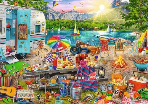 Trefl Puzzles TREFL Пазл Поездка на автодоме, 1000 шт. image 2