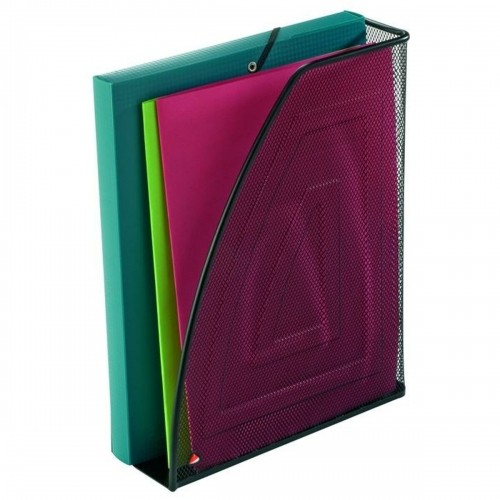 Magazine rack Archivo 2000 Alba Grille Black Din A4 25,5 x 8,5 x 32,5 cm image 2