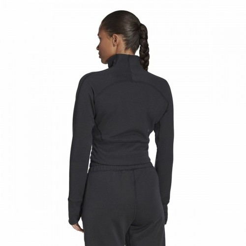 Женская спортивная куртка Adidas Aeroready Studio Чёрный image 2