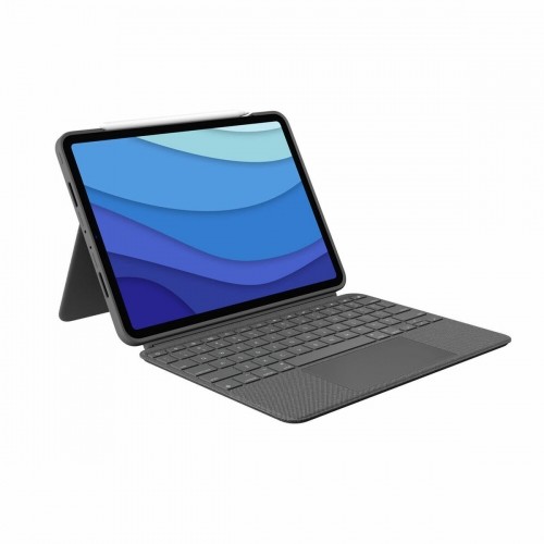 iPad Vāciņš + Tastatūra Logitech Combo Touch image 2