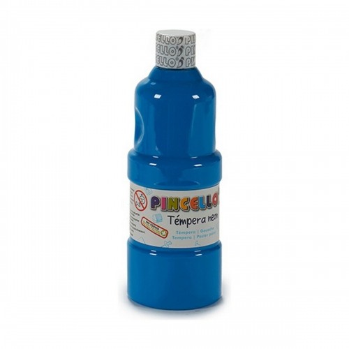 Tempera Neon Blue 400 ml (6 Units) image 2