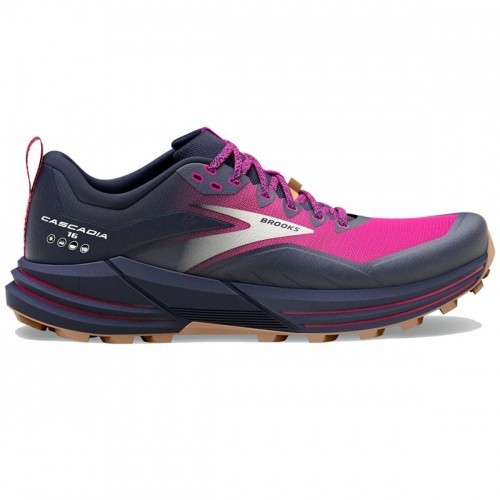 Беговые кроссовки для взрослых Brooks Cascadia 16 Женщина Чёрный image 2