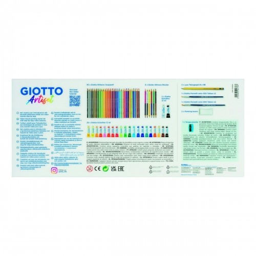 Drawing Set Giotto Artiset 65 Pieces Multicolour image 2